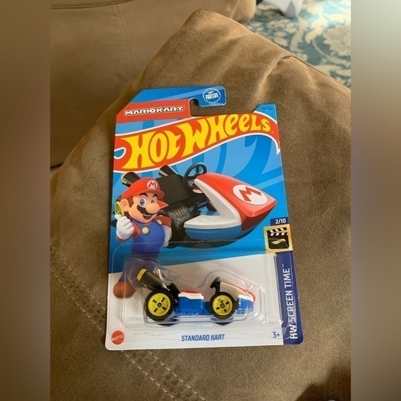 MATTEL hot wheels mario kart standard kart die cast car video game collectible - Picture 2 of 9